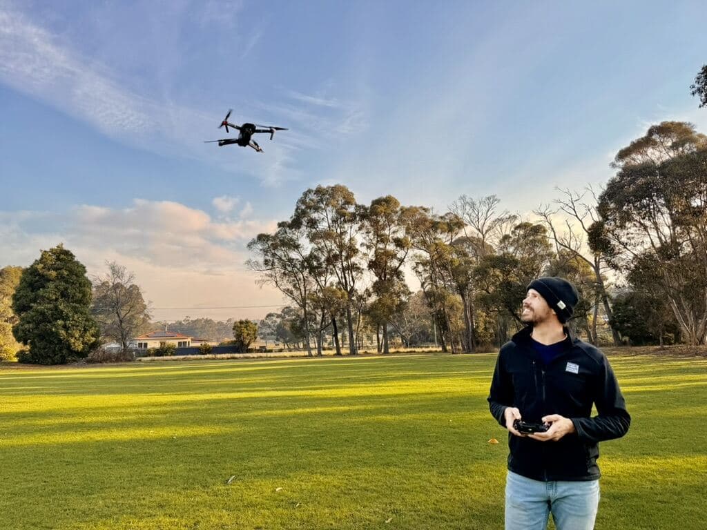 Drone training in Hobart