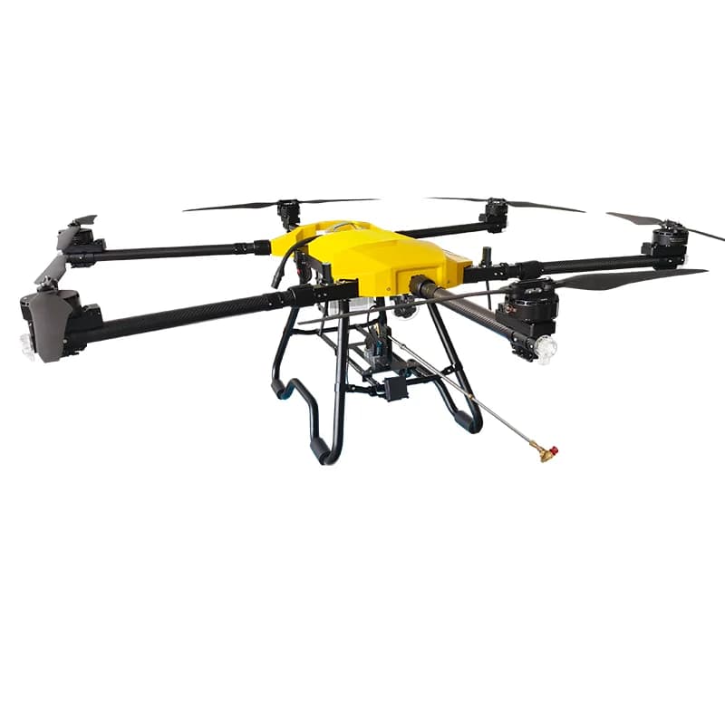 Yellow JOYANCE JTC30 cleaning drone with its forward cleaning nozzle