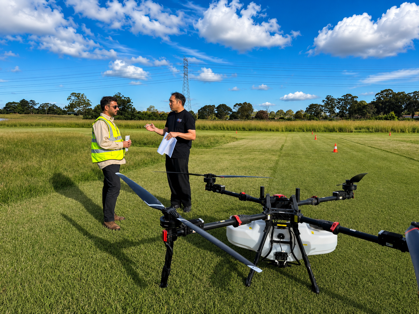 XAG P150 MAX agricultural spraying drone