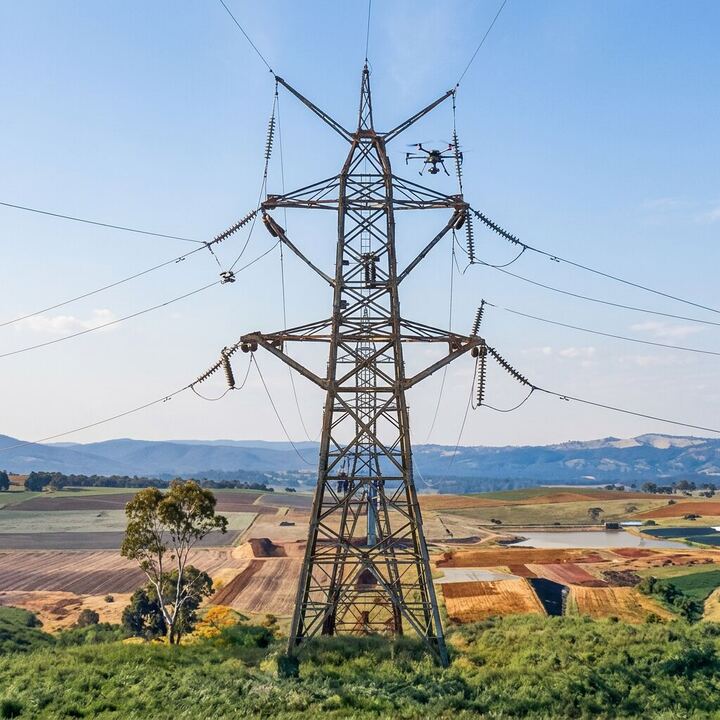 Infrastructure drone operation