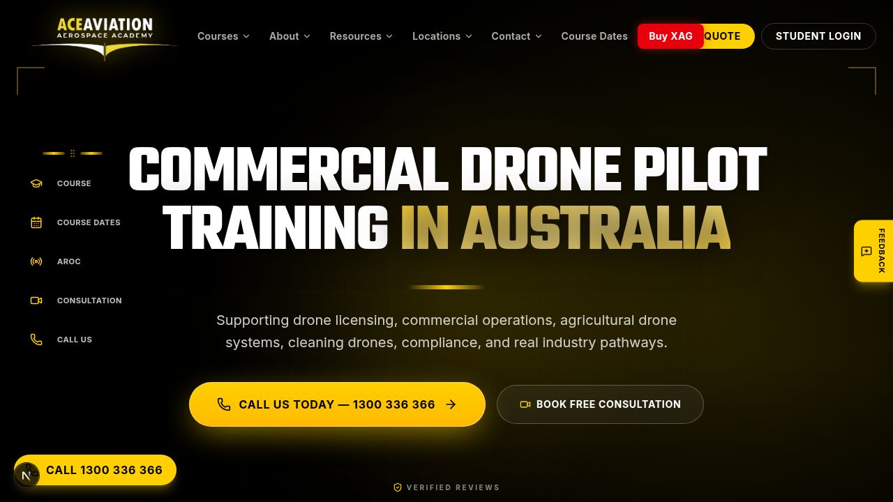 Drone Training Perth | RePL & ReOC Courses | ACE Aviation